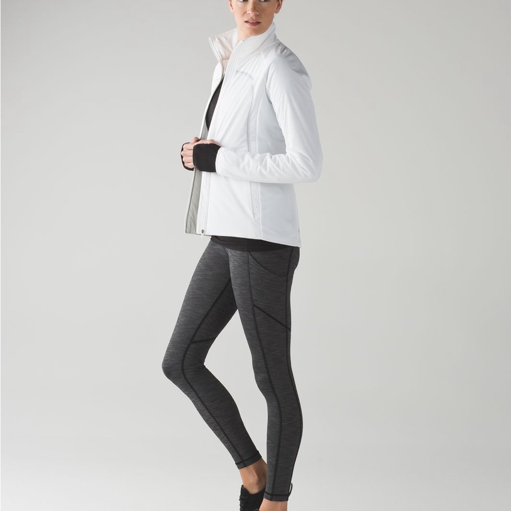 Lululemon White Run For Cold Jacket - Picture 3 of 16